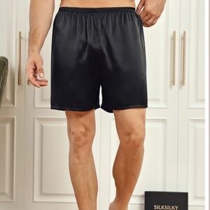 Pure Silk Lounge Shorts